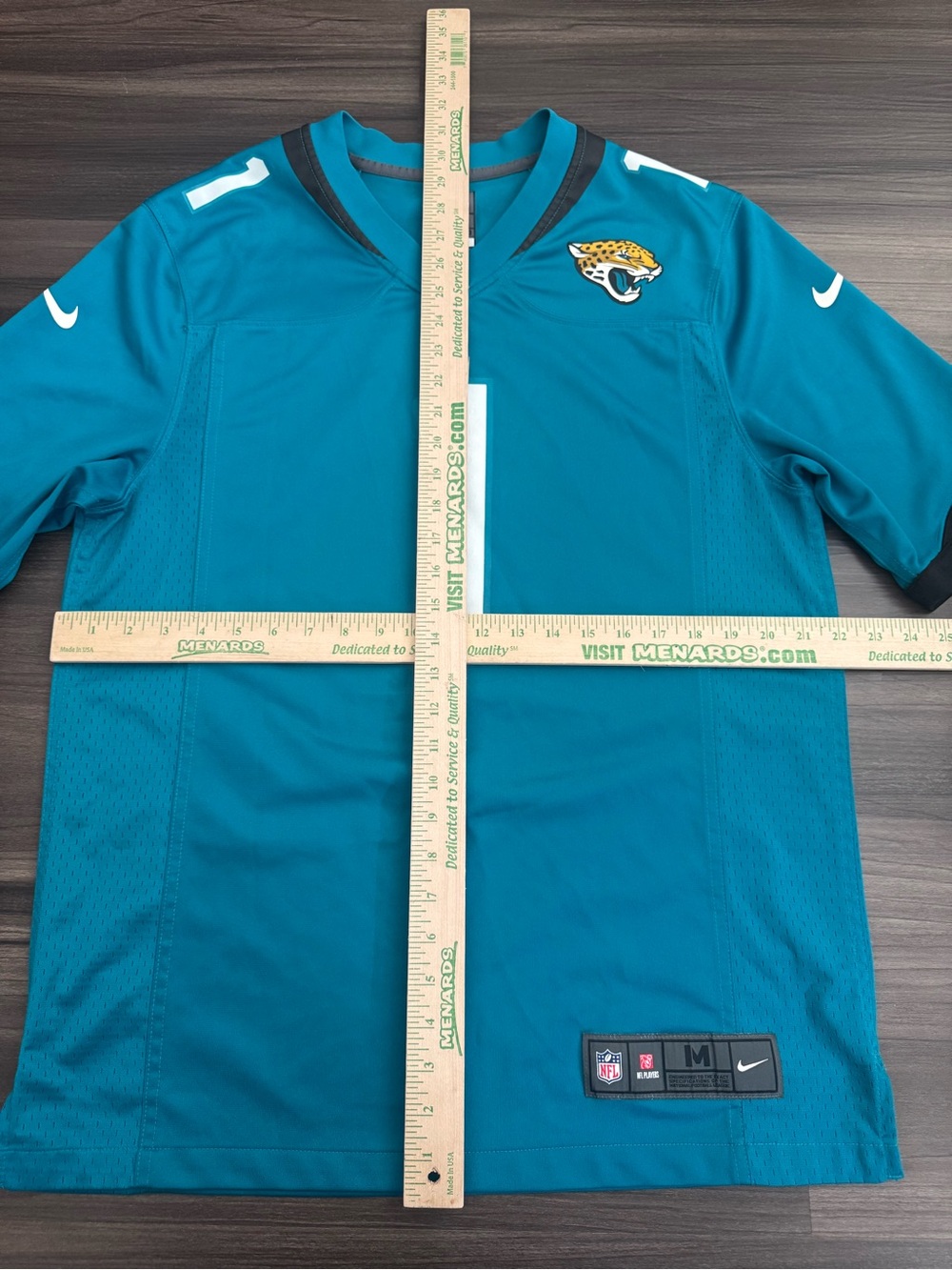 Nike Jacksonville Jaguars Travis Etienne Jr #1 NFL On Field Game Jersey Men Med - Picture 6 of 8